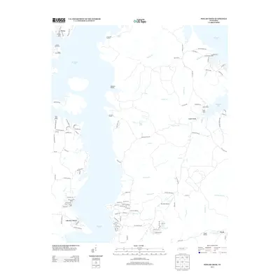 2013 Map of Poplar Creek, 2013 Print
