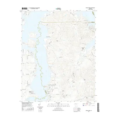 2016 Map of Poplar Creek, 2016 Print