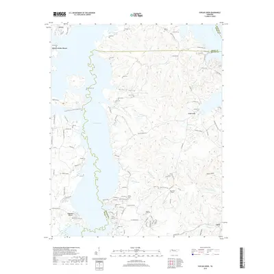 2019 Map of Poplar Creek, 2019 Print