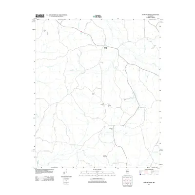 2012 Map of Poplar Creek, 2012 Print