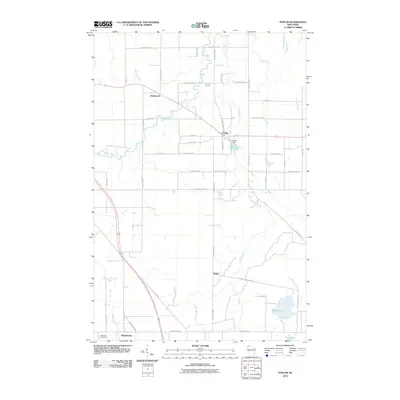 2010 Map of Poplar, 2010 Print