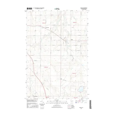 2015 Map of Poplar, 2015 Print