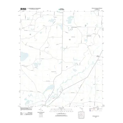 2012 Map of Poplar Head, 2012 Print