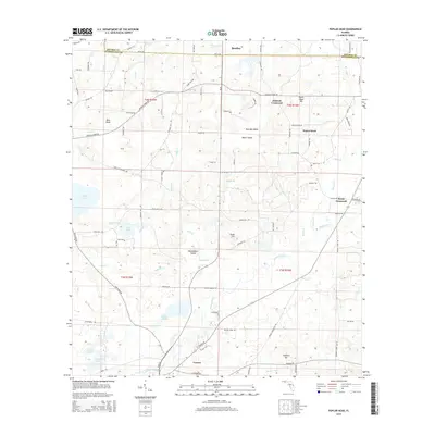 2015 Map of Poplar Head, 2015 Print