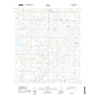 2018 Map of Poplar Head, 2018 Print