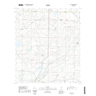 2021 Map of Poplar Head, 2021 Print