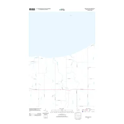 2013 Map of Poplar NE, 2013 Print