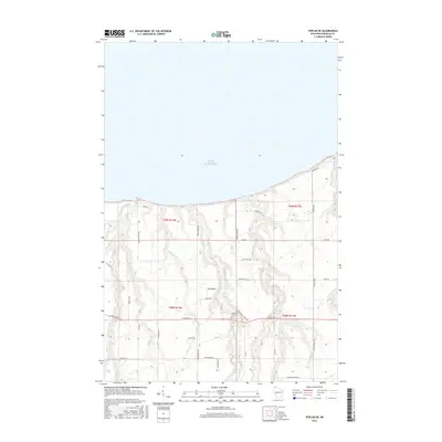 2015 Map of Poplar NE, 2015 Print
