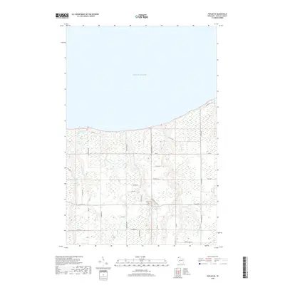 2018 Map of Poplar NE, 2018 Print