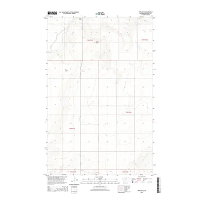 2014 Map of Poplar NE, 2014 Print