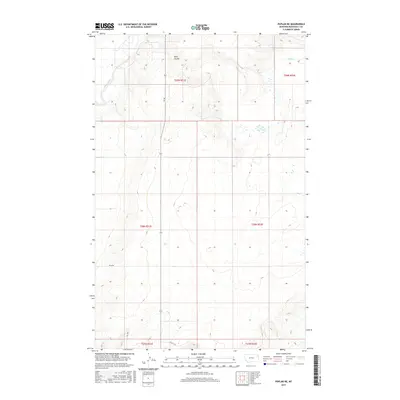 2017 Map of Poplar NE, 2017 Print