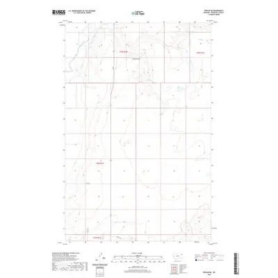 2020 Map of Poplar NE, 2020 Print