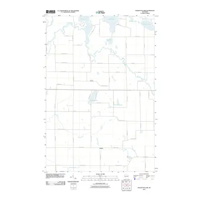 2010 Map of Poquettes Lake, 2010 Print