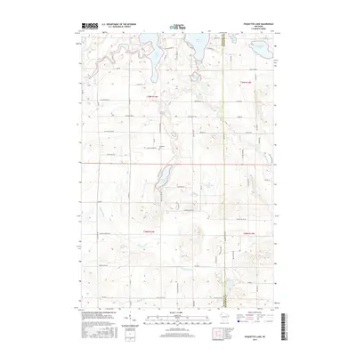 2015 Map of Poquettes Lake, 2015 Print