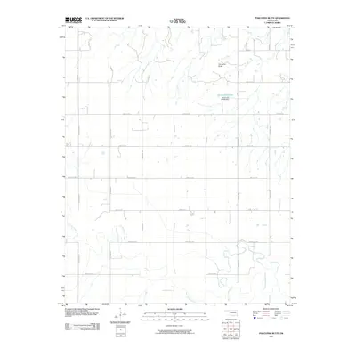 2009 Map of Porcupine Butte, 2009 Print