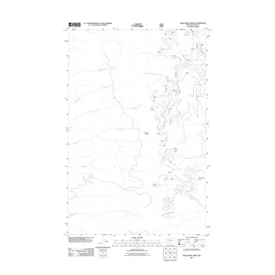 2011 Map of Porcupine Creek, 2011 Print
