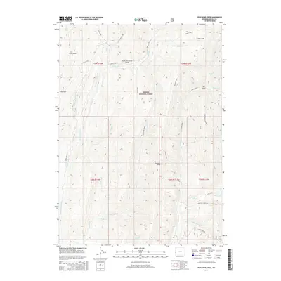 2015 Map of Porcupine Creek, 2015 Print
