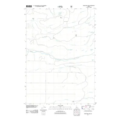 2011 Map of Porcupine Lake, 2011 Print