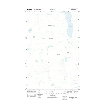 2011 Map of Porcupine Ridge, 2011 Print