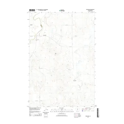 2014 Map of Porcupine, 2014 Print
