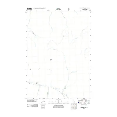2011 Map of Porphyry Peak, 2011 Print