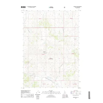 2020 Map of Porphyry Peak, 2020 Print