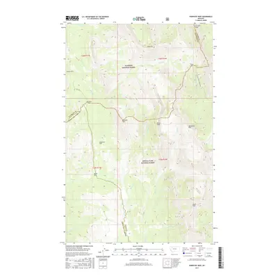 2017 Map of Porphyry Reef, 2017 Print