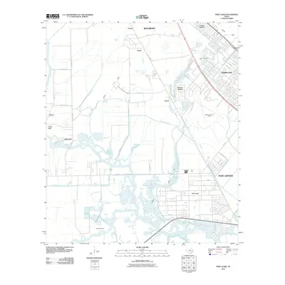 2010 Map of Port Acres, 2010 Print