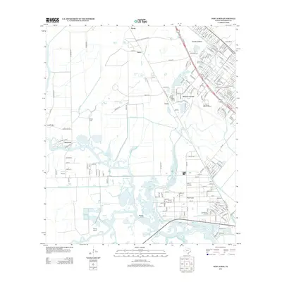 2013 Map of Port Acres, 2013 Print
