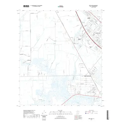 2019 Map of Port Acres, 2019 Print