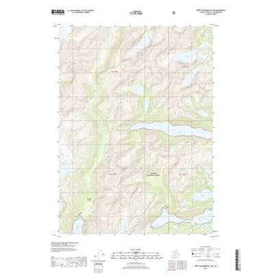 2017 Map of Port Alexander B-3 NE, 2017 Print