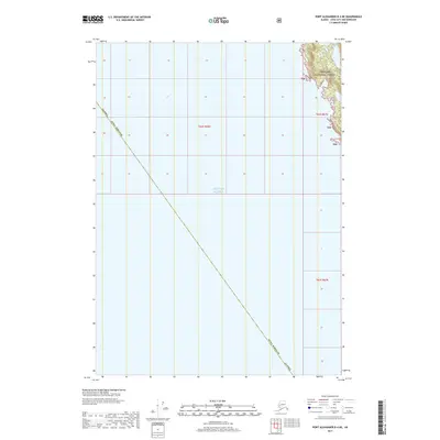 2017 Map of Port Alexander B-4 NE, 2017 Print