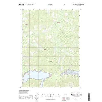2017 Map of Port Alexander C-1 NE, 2017 Print