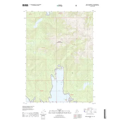 2017 Map of Port Alexander C-1 SE, 2017 Print