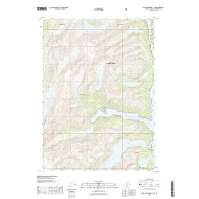2017 Map of Port Alexander C-3 SE, 2017 Print
