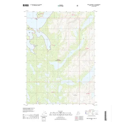 2017 Map of Port Alexander C-3 SW, 2017 Print