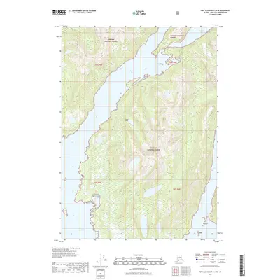 2017 Map of Port Alexander C-4 NE, 2017 Print