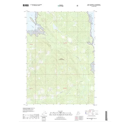 2017 Map of Port Alexander D-1 SE, 2017 Print