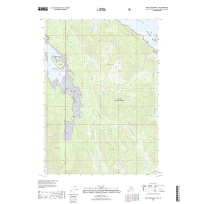 2017 Map of Port Alexander D-1 SW, 2017 Print