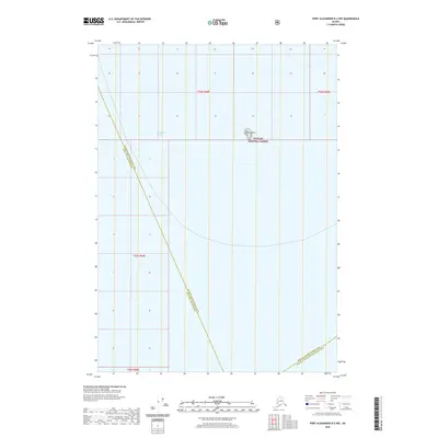 2020 Map of Port Alexander D-2 NW, 2020 Print