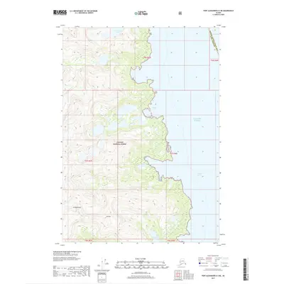 2017 Map of Port Alexander D-3 NE, 2017 Print