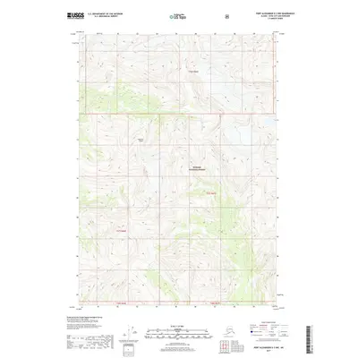 2017 Map of Port Alexander D-3 NW, 2017 Print