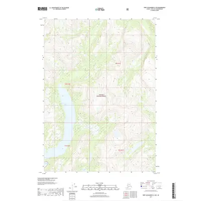 2017 Map of Port Alexander D-3 SW, 2017 Print
