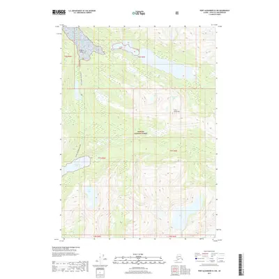 2017 Map of Port Alexander D-4 NE, 2017 Print