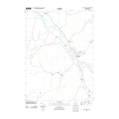 2010 Map of Port Allegany, 2010 Print