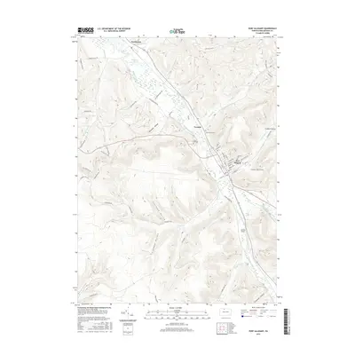 2016 Map of Port Allegany, 2016 Print