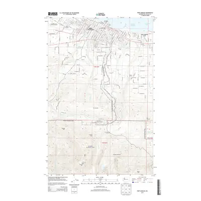 2014 Map of Port Angeles, 2014 Print