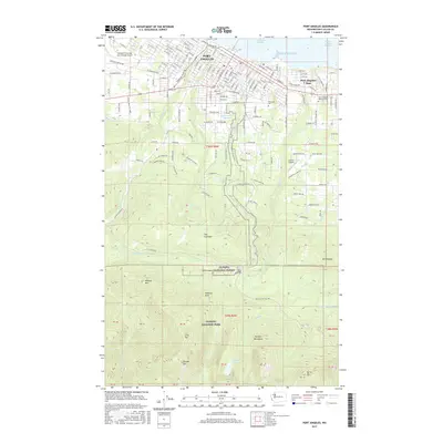 2017 Map of Port Angeles, 2017 Print
