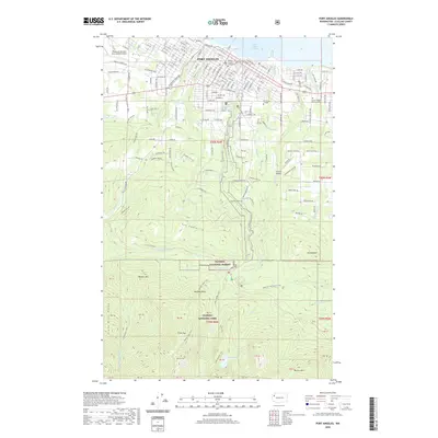 2020 Map of Port Angeles, 2020 Print