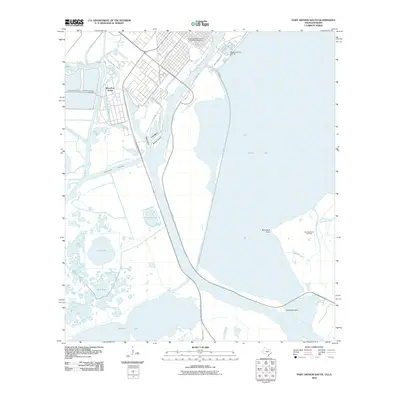 2010 Map of Port Arthur South, 2010 Print